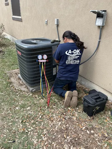 Heat pump maintenance service in Martinez TX