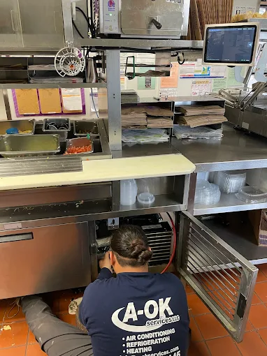 Commercial refrigeration and specialty HVAC service technician